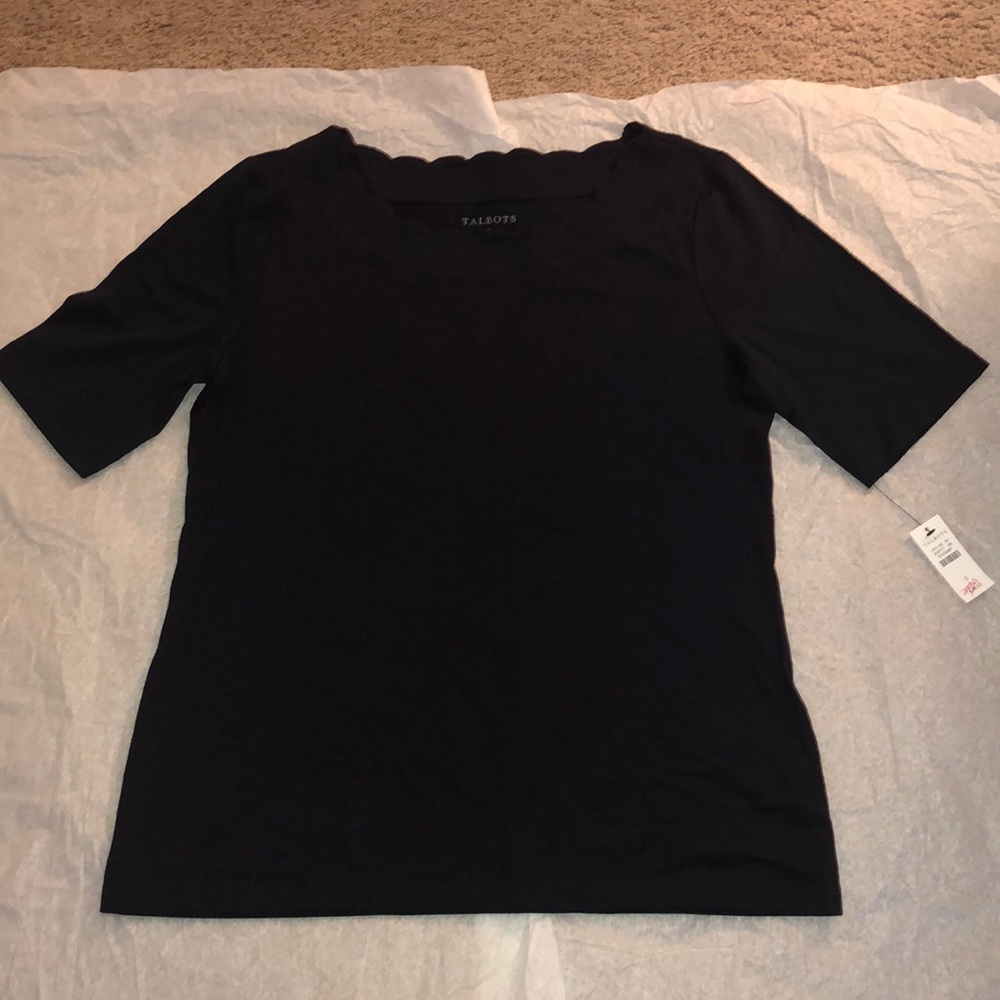 Black Talbots Blouse